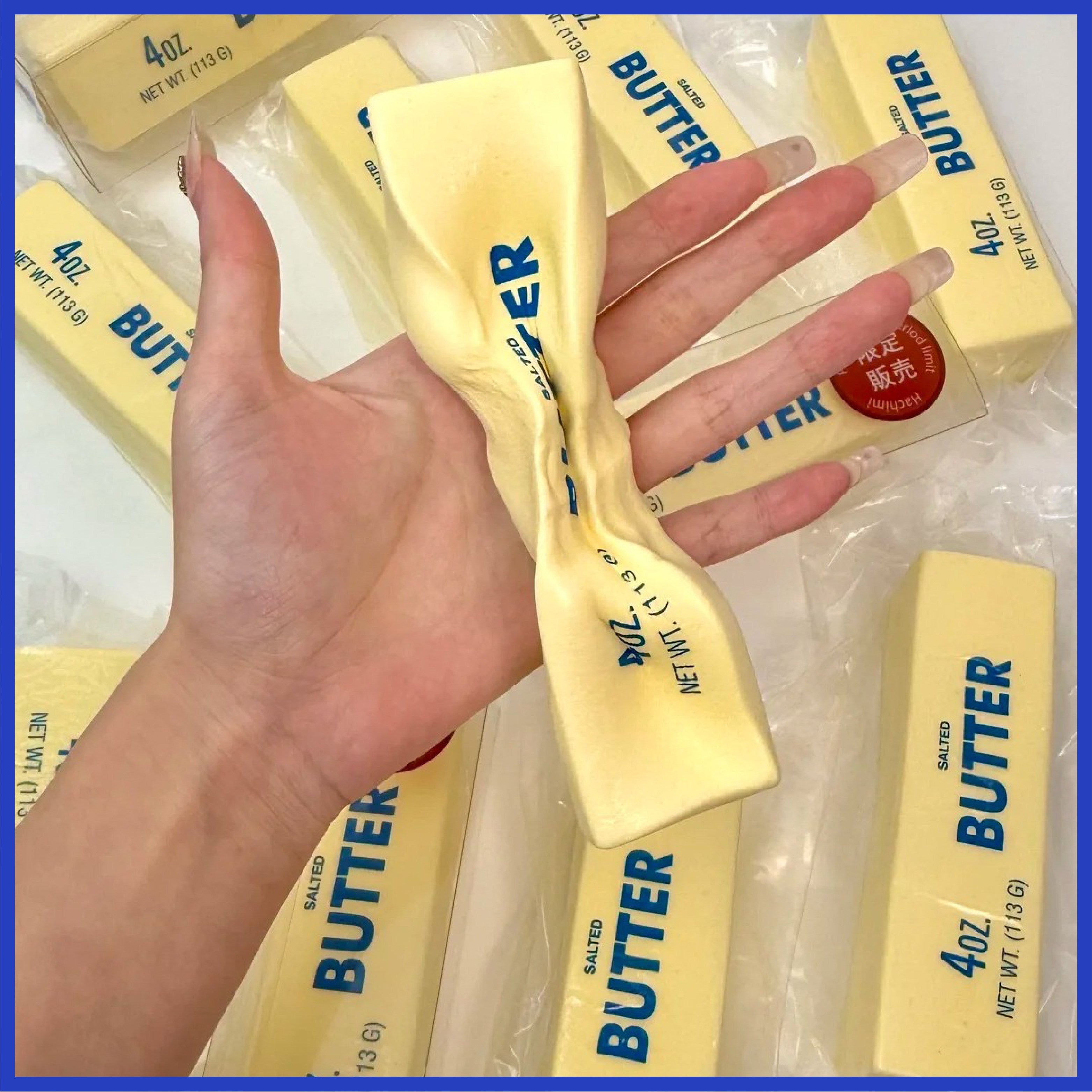 Japanese Butter Stick Slow Rebound Stress Relief Toy for Office and Study, Stress and Anxiety Relief, Gift for Women