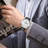 Foreign trade new men's automatic waterproof luminous Calendar Watch cross-border wholesale fashion quartz watch trembles on behalf of the hair