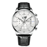 Foreign trade new men's automatic waterproof luminous Calendar Watch cross-border wholesale fashion quartz watch trembles on behalf of the hair