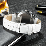 Foreign Trade Retro Leather Strap Watch, Quartz Business Mechanical Watch, Korean Style Fashion Trendy Simple Watch, Factory Direct Sales