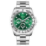 Cross-border explosions gold men's watches men's watches steel band business watches luminous quartz spot wholesale spot manufacturers