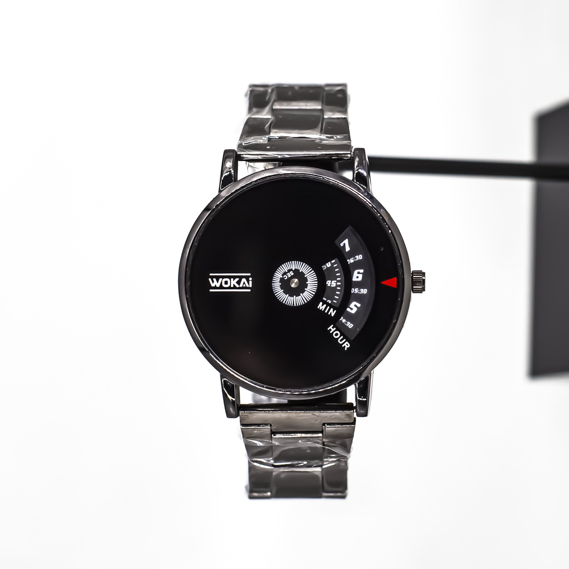 Waterproof Men's Watch, Korean Style Trendy Versatile Steel Couple's Quartz Watch for Male Students