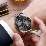 Cross-Border Twisted Water Ghost Green Water Ghost Men's Watch Labor Green Water Ghost Watch Home Quartz Watch Wholesale