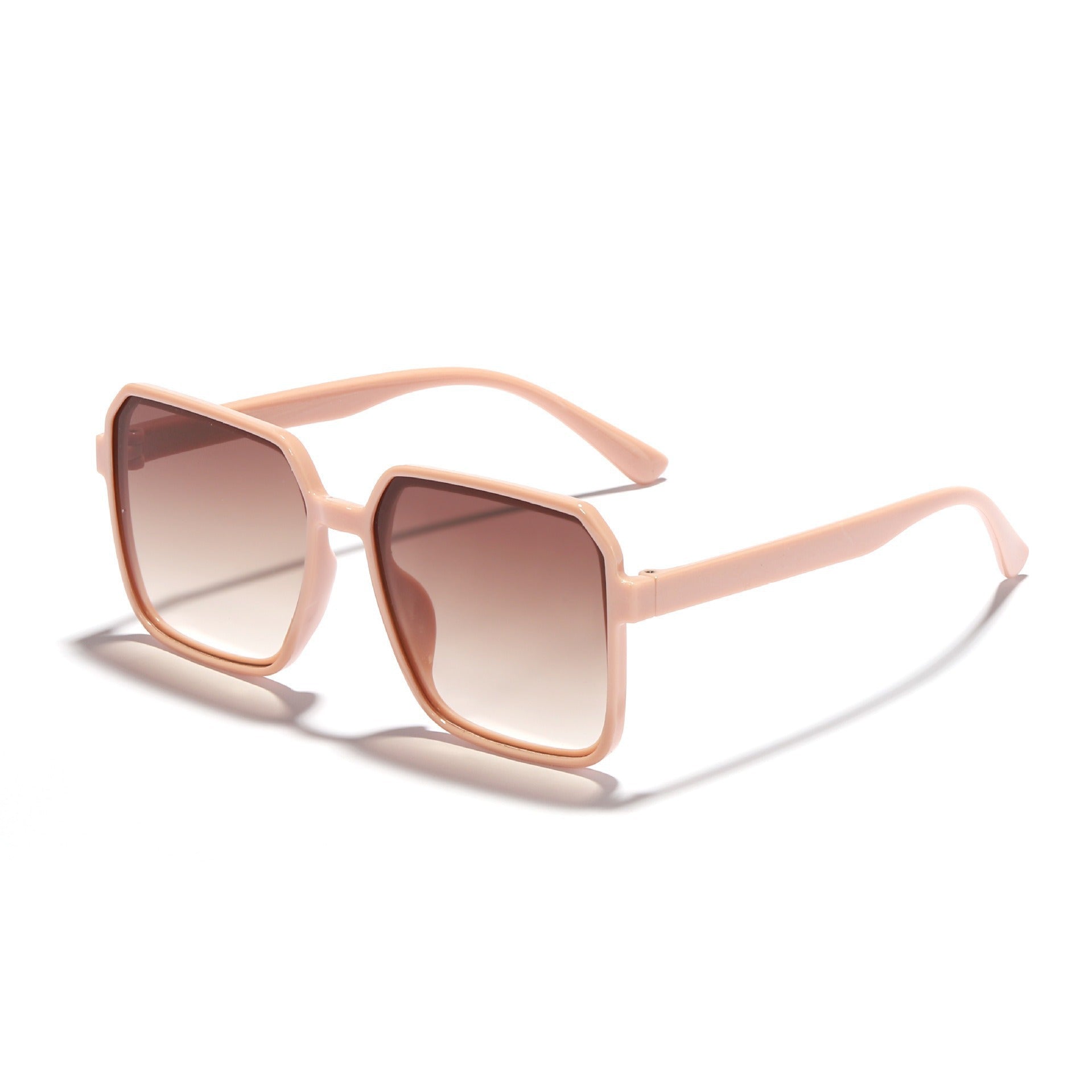 New Fashion Sunglasses Women's Square Sunglasses Plain All-Match Ins Simple Classic Sunglasses Cross-Border Explosions
