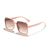 New Fashion Sunglasses Women's Square Sunglasses Plain All-Match Ins Simple Classic Sunglasses Cross-Border Explosions
