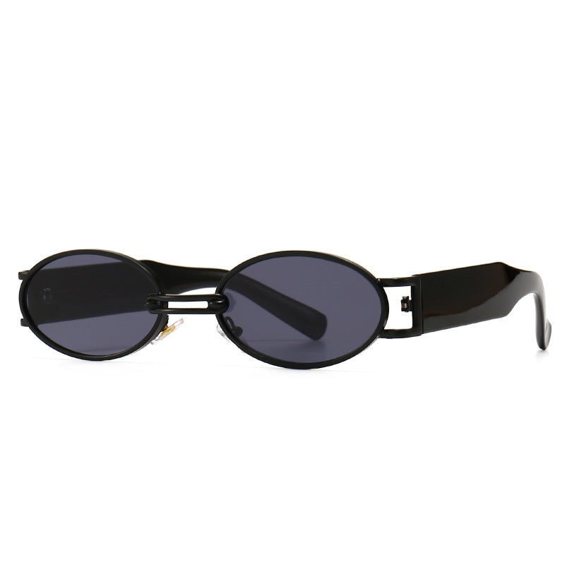 Cross-border European and American Street Shooting Retro Rock Punk Square Metal Modern Vintage Glamour Sunglasses 5274