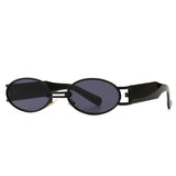 Cross-border European and American Street Shooting Retro Rock Punk Square Metal Modern Vintage Glamour Sunglasses 5274