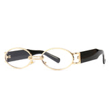 Cross-border European and American Street Shooting Retro Rock Punk Square Metal Modern Vintage Glamour Sunglasses 5274