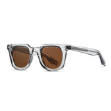 European and American Fashion Trendy Square Frame Sunglasses S31242 Street Style Versatile Sunglasses Uv Protection Acetate Sunglasses
