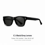 New European and American Fashion Thick-Frame Square Sunglasses S32234 Full Acetate Sunglasses for Driving and Travel Versatile Glasses for Men