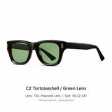 New European and American Fashion Thick-Frame Square Sunglasses S32234 Full Acetate Sunglasses for Driving and Travel Versatile Glasses for Men