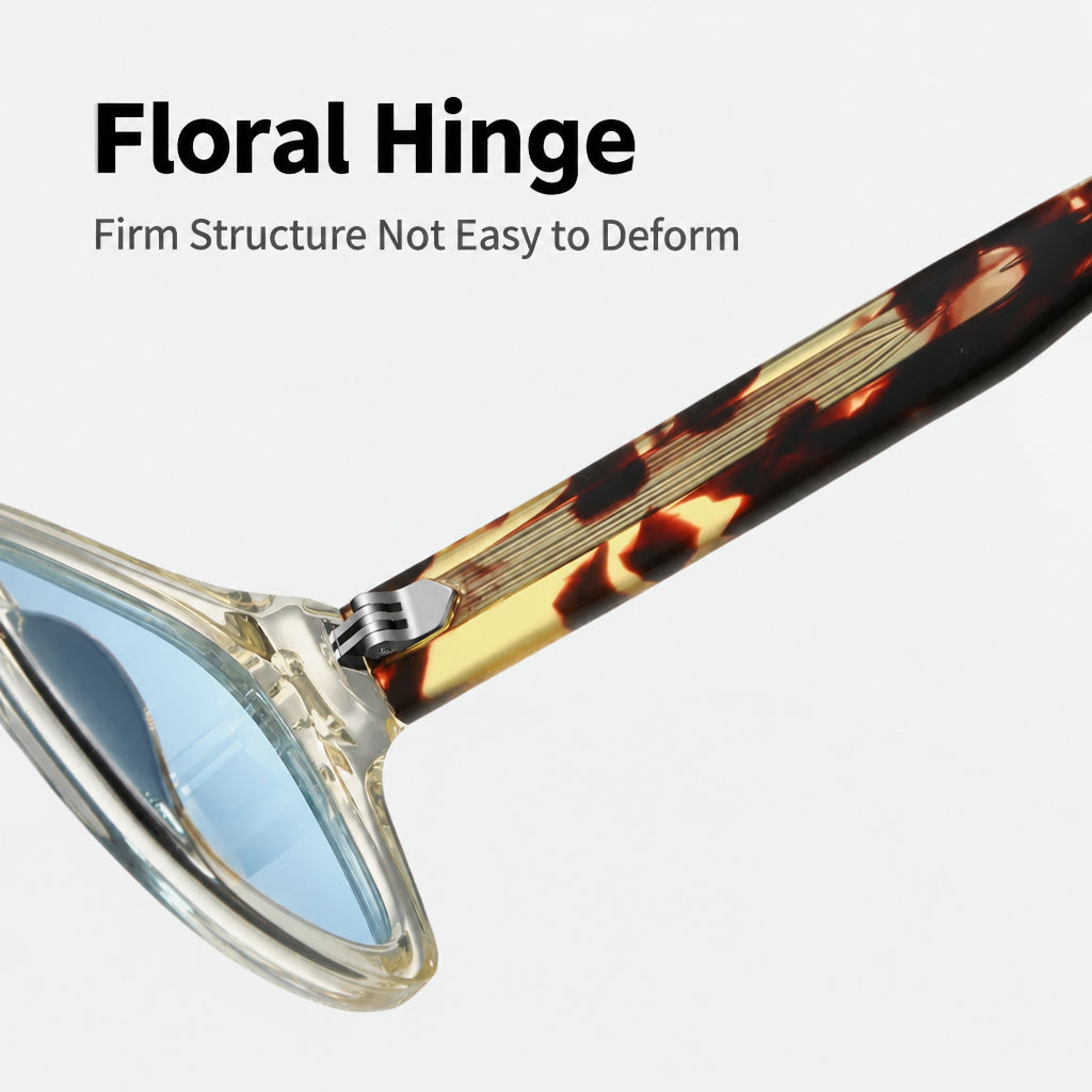 New European and American Fashion Thick-Frame Square Sunglasses S32234 Full Acetate Sunglasses for Driving and Travel Versatile Glasses for Men