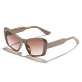Rain's New Sunglasses, European and American Style Large Frame Cat-Eye Sunglasses, Personalized Ins-Style Sunshade Glasses