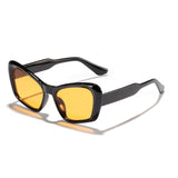 Rain's New Sunglasses, European and American Style Large Frame Cat-Eye Sunglasses, Personalized Ins-Style Sunshade Glasses