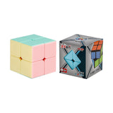 Holy Hand Legend Macaron Color Level 3 Interesting Introduction 2345 Level Stress Reduction Rubik's Cube Pink Educational Toy