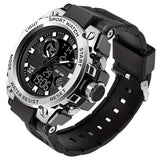 Military Men's Digital LED Stopwatch Watch