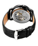 Men’s Retro Hollow-Out Mechanical Watch – Transparent Skeleton Dial Luxury Automatic Style Wristwatch