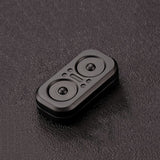 Triangular Rotating Card Pusher Edc Three-Ring Snap Coin Snap Card Hand-Push Sound Coin Stress-Relief Handheld Toy Ppb