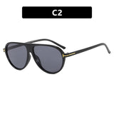Minimalist Toad-Shaped T-Frame Sunglasses for Women 2026 New Fashion Sunglasses Trendy Ins Influencer Street Style