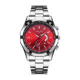genuine goods Automatic Watch 2022 New Luminous Waterproof Calendar Business Men's Watch Large Dial Hollow Watch