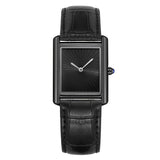 Foreign Trade New Product Men's Casual Watch Classic Simple Square Two-Pin Quartz Watch Belt Waterproof Men's Watch Wholesale