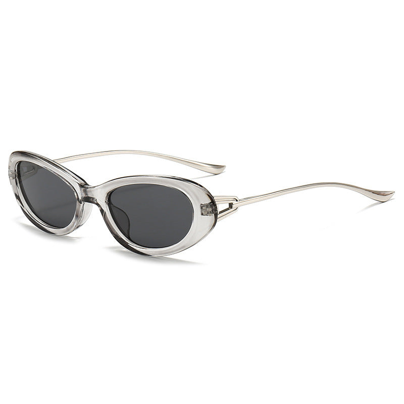 Oval Rivet Sunglasses 2026 New Style for Trendy Girls, Unique and High-end Sunglasses, European and American Style Sunglasses