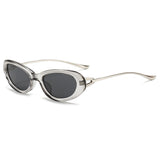 Oval Rivet Sunglasses 2026 New Style for Trendy Girls, Unique and High-end Sunglasses, European and American Style Sunglasses