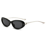 Oval Rivet Sunglasses 2026 New Style for Trendy Girls, Unique and High-end Sunglasses, European and American Style Sunglasses