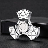 Fingertip gyro stainless steel kung fu cyclone finger gyro Seiko rotating power Net red long time decompression toy