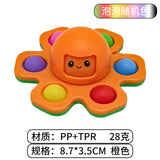 Cross-border Fidget Spinner Bubble Toy, Rodent Exterminator Octopus, Novel and Creative Stress Relief Gadget, Rotating Toy Wholesale