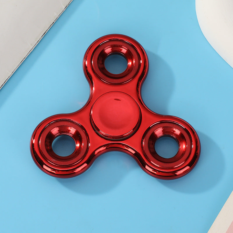 Rotating Fidget Spinner Abs Plastic Three-Finger Stress Relief Toy Hand Spinner Finger Stall Edc Toy