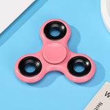 Rotating Fidget Spinner Abs Plastic Three-Finger Stress Relief Toy Hand Spinner Finger Stall Edc Toy