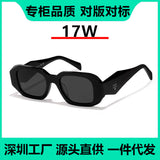 2026 Hot-selling PLD Cat Eye Sunglasses for Women, Rectangular Square Frame, Fashionable Sunglasses OPR 17WSF