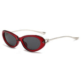 Oval Rivet Sunglasses 2026 New Style for Trendy Girls, Unique and High-end Sunglasses, European and American Style Sunglasses