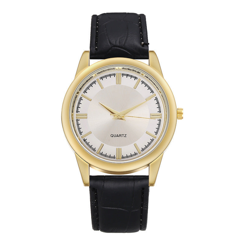 Wholesale Men's Watches Leather Strap Quartz Watch Men's Watch Casual Business Men's Watch Large Dial