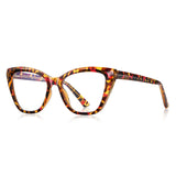 New anti-blue light plain glasses 2148 personality progressive color cat glasses frame Brazil North America foreign trade plain glasses for women