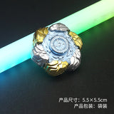 Cross-border mechanical fingertip gyro decompression rotating vent small toy finger gyro boys birthday gift batch
