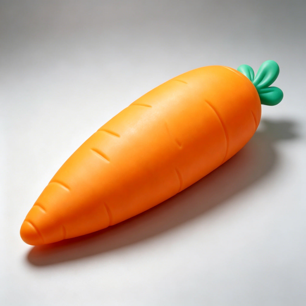 Popular on Xiaohongshu: Carrot Squishy Toy, Simulated Food Toy, Slow Rebound Stress Relief Gadget, Decompression Toy