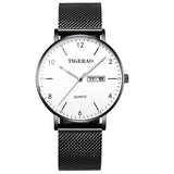 TikTok Watch Men's Waterproof Double Calendar Trend Starry Sky Non-mechanical Watch Quartz Watch Luminous New Wholesale Cross-Border