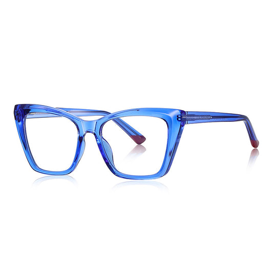 New Anti-Blue Light Fashionable Optical Glasses Cp Pin South American Women's Plain Glasses 2150 Independent Station Supply