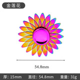 New Alloy Fingertip Spinner Stress-Relief Toy Hand Spinner Finger Spinner Street Stall Toy