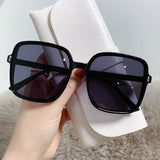 Rice Nail Square Sunglasses Women's Sunglasses Gradient 2022 New Style Glasses Women's Trend UV Protection