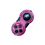 Stress-Relief Puzzle Handle with Non-Slip Silicone Ergonomic Design for Gaming and Office Use, Finger Stress-Relief Toy