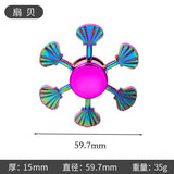 New Alloy Fingertip Spinner Stress-Relief Toy Hand Spinner Finger Spinner Street Stall Toy