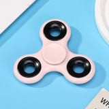 Rotating Fidget Spinner Abs Plastic Three-Finger Stress Relief Toy Hand Spinner Finger Stall Edc Toy
