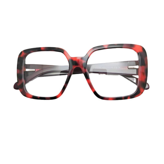 New Large Square Star Vintage Slingshot Leg Rivet Plate Glasses Frame Men's Hawksbill Optical Frame Women's Myopia
