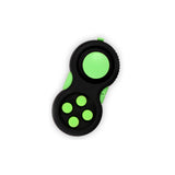 Stress-Relief Puzzle Handle with Non-Slip Silicone Ergonomic Design for Gaming and Office Use, Finger Stress-Relief Toy