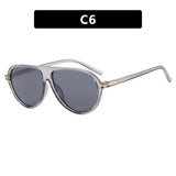 Minimalist Toad-Shaped T-Frame Sunglasses for Women 2026 New Fashion Sunglasses Trendy Ins Influencer Street Style
