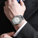 Basic Models Wholesale New Watches Men's Wholesale Men's Wristwatches Dual Calendar Luminous Quartz Stainless Steel Men's Watches