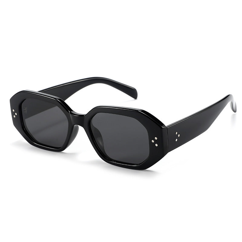 2025 New Polarized Sunglasses for Women, Internet Celebrity, High-End, Face-Showing, Small Anti-Uv Sunglasses Manufacturer Wholesale